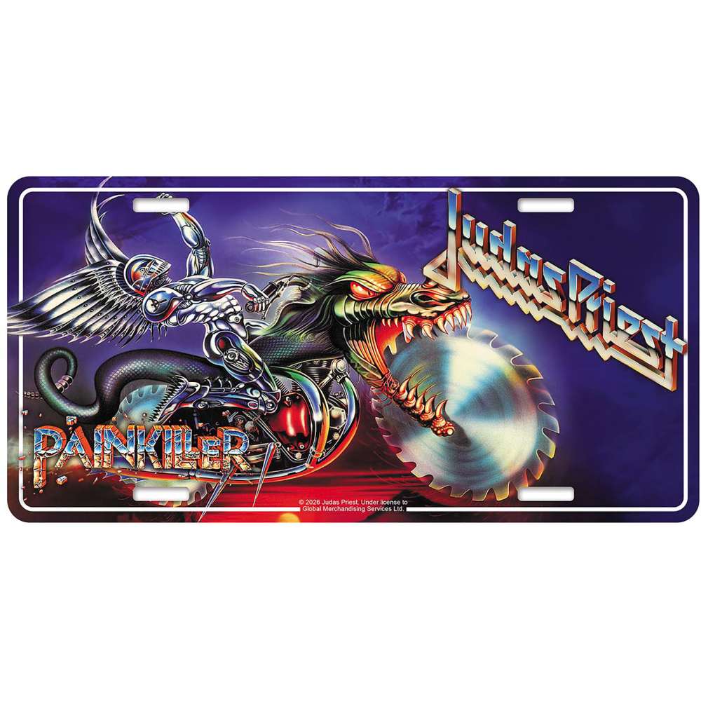 Judas Priest - Painkiller Metalen wandbord - Multicolours